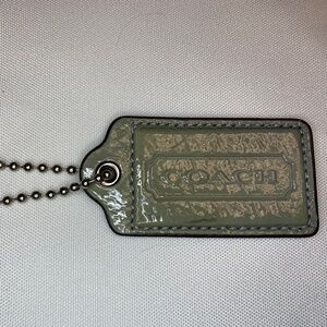 XL Coach Hang Tag 3” x 1.5” Green!
